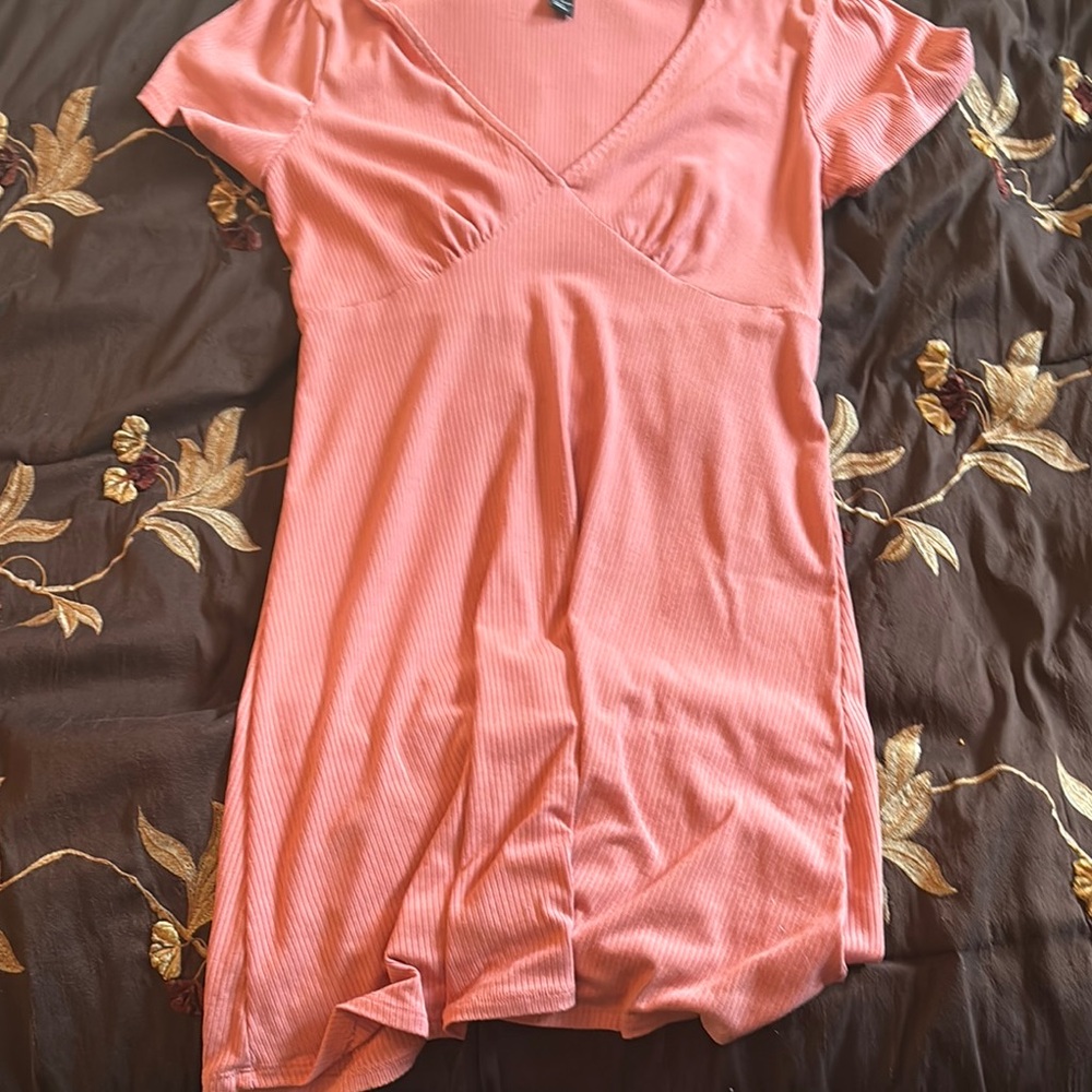 Forever 21 Coral Mini Dress